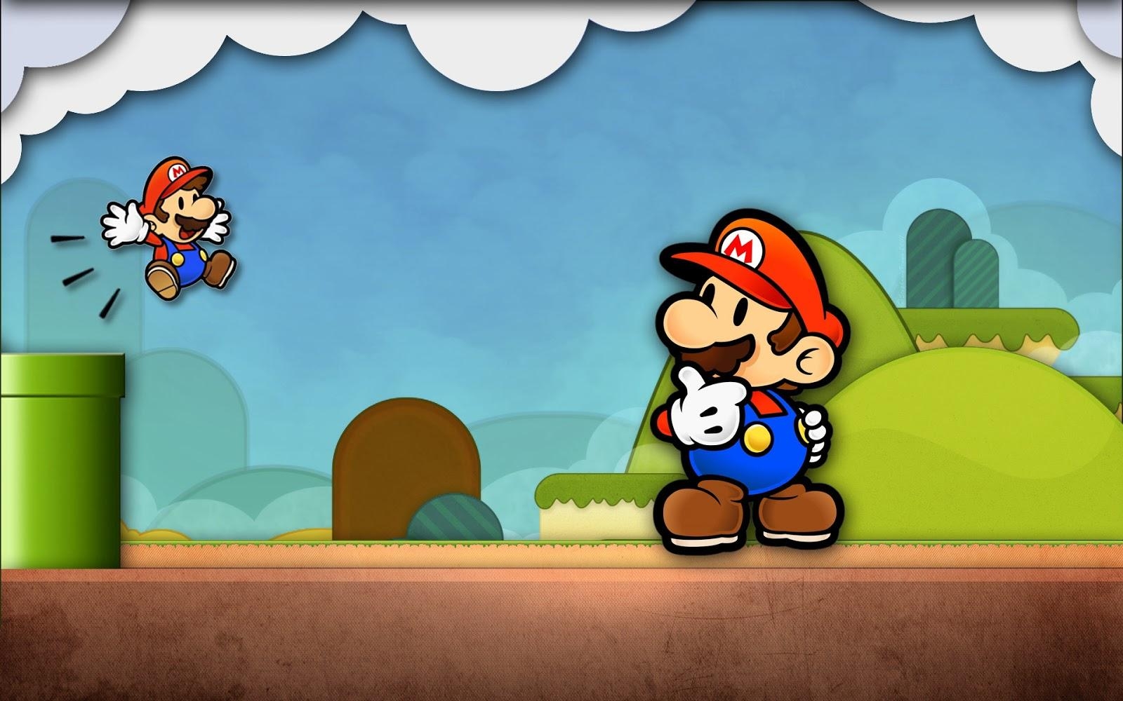 1600x1000 Download wallpapernarium Paper Mario Wallpaper, Desktop