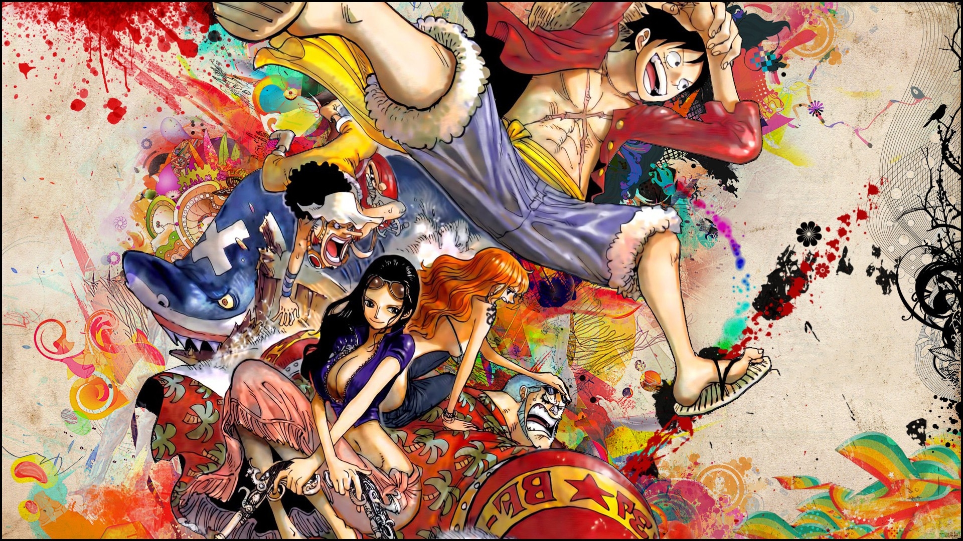 1920x1080 One Piece Anime Luffy Landscape, Desktop