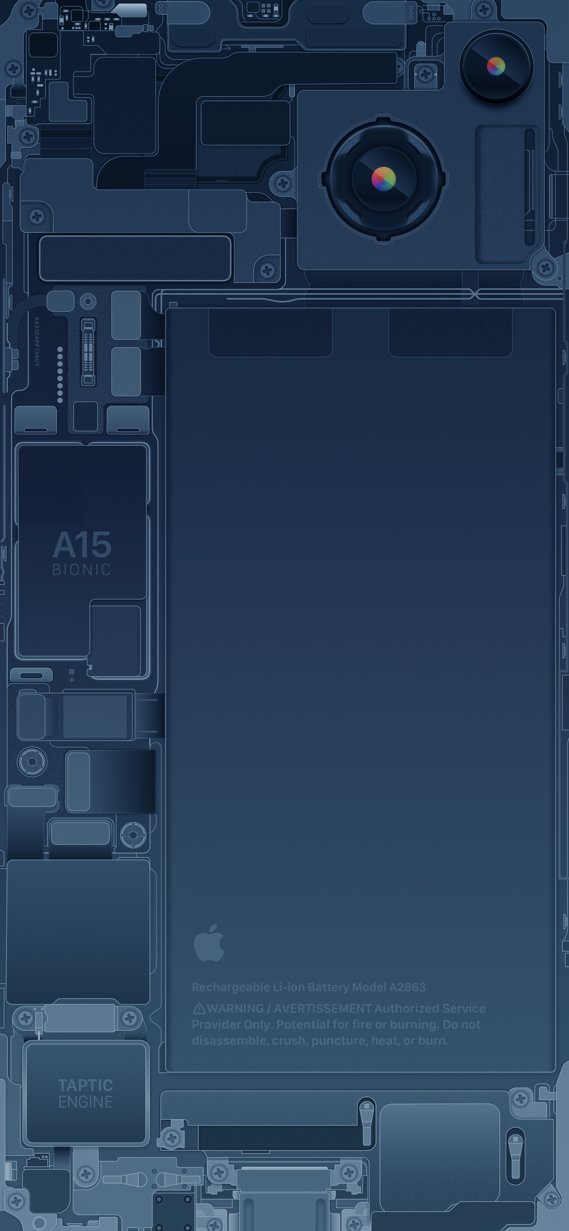 1170x2540 iPhone 14 and iPhone 14 Plus Schematic, Phone