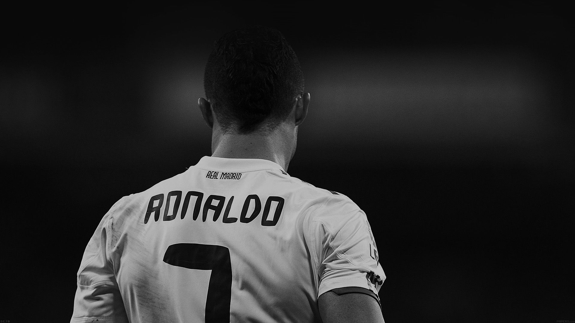 1920x1080 Cristiano Ronaldo 7 Real Madrid Soccer Dark, Desktop