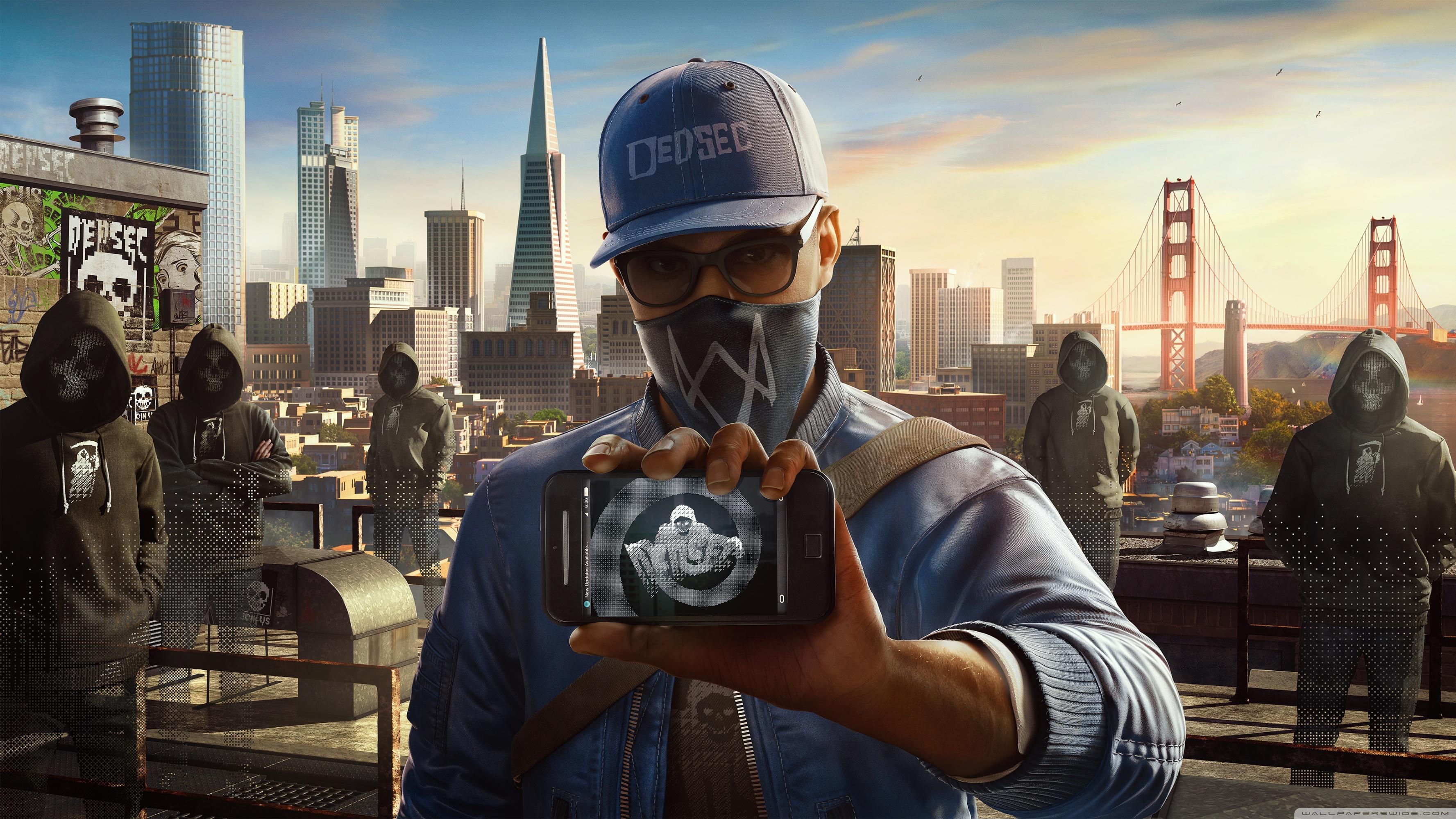 3560x2000 Watch Dogs 2 DedSec ❤ 4K HD Desktop Wallpaper for • Wide & Ultra, Desktop