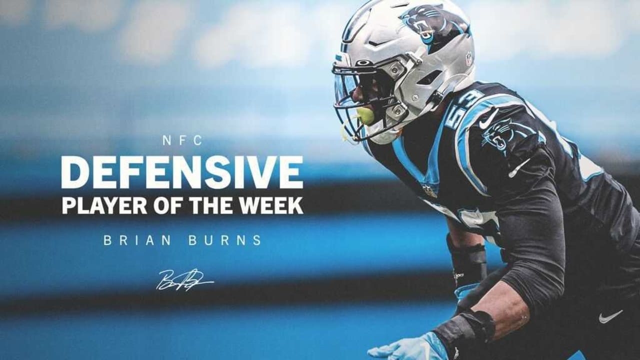 1280x720 Brian Burns wins NFC Defensive Player of the Week Award, Desktop