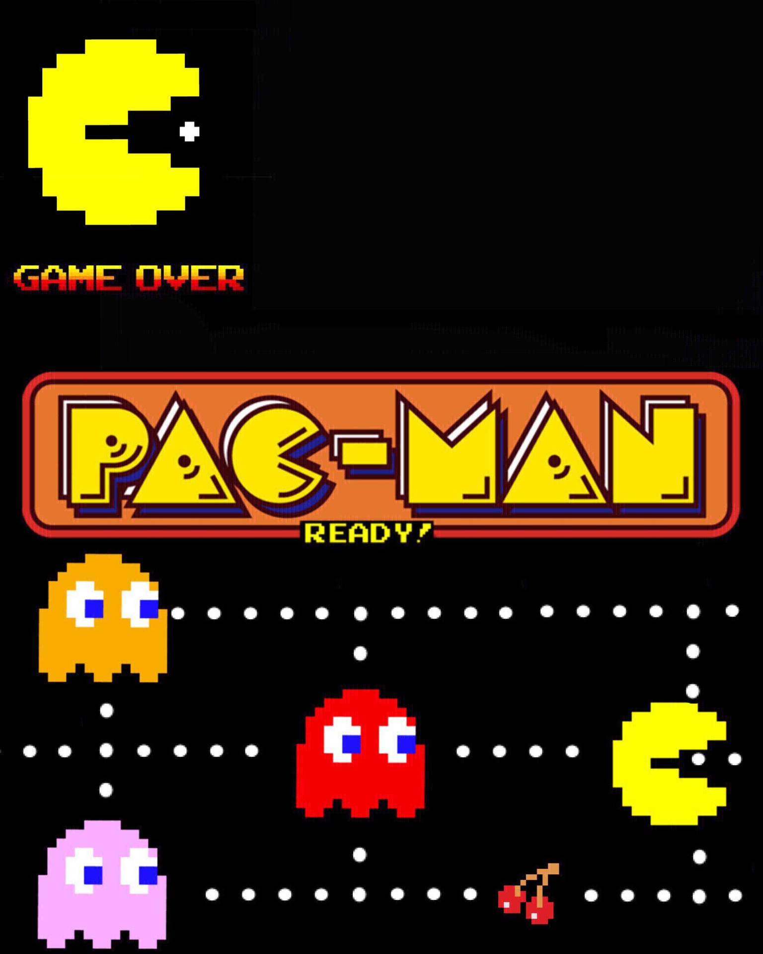 1540x1920 Pac Man Wallpaper, Phone