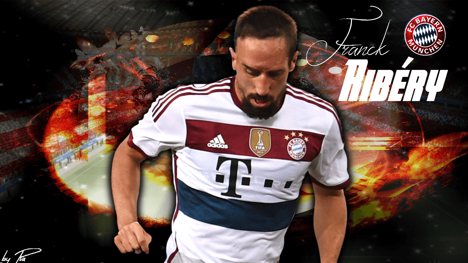 1920x1080 Franck Ribery Wallpaper, Desktop