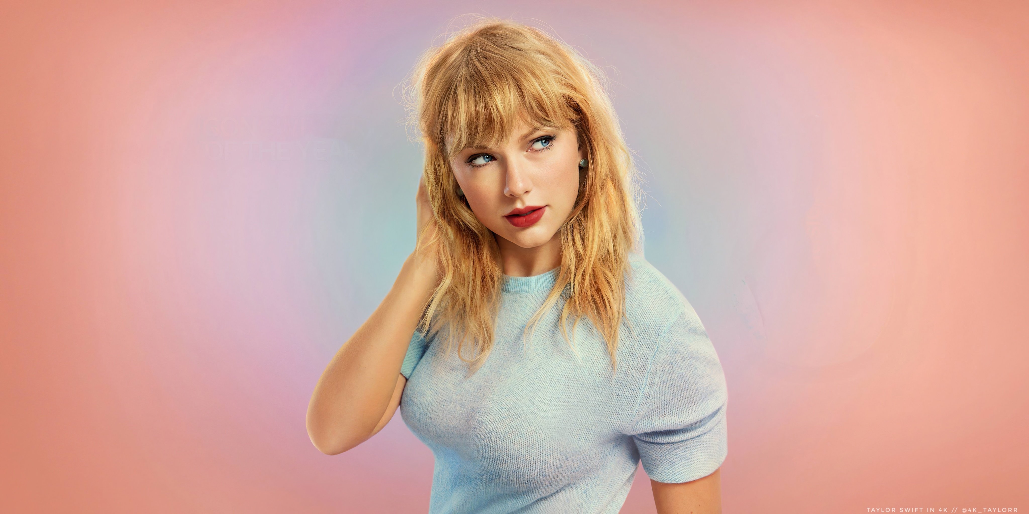 4100x2050 Taylor Swift in 4k Swift [Apple Music AD] Mobile and Deskk Wallpaper, Dual Screen