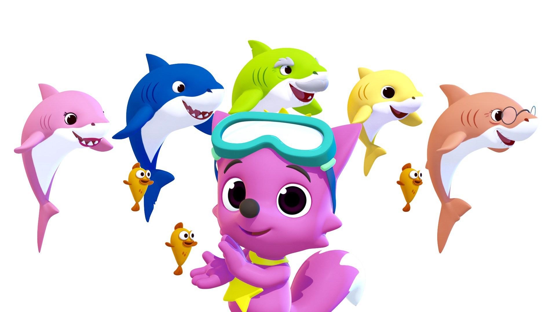 1920x1080 Baby Shark Pinkfong Wallpaper, Desktop