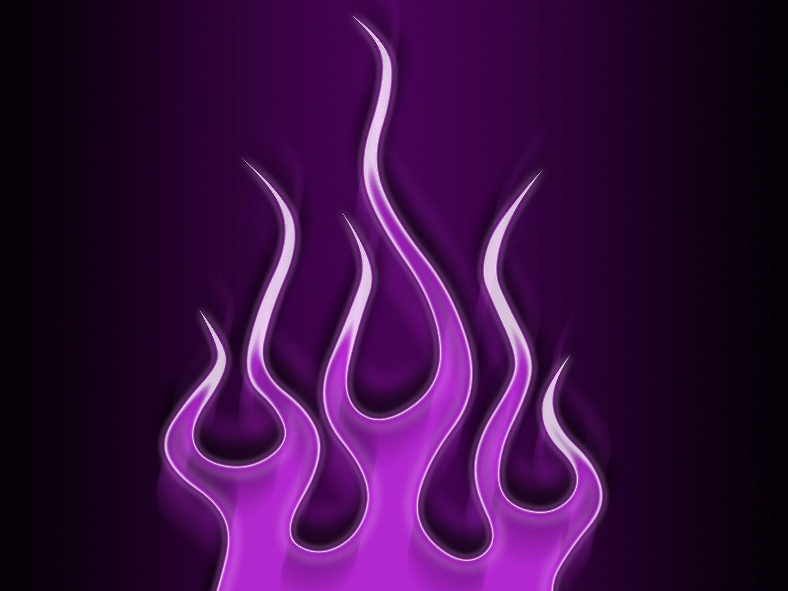 1600x1200 Wallpaper For > Purple Flame Background, Desktop