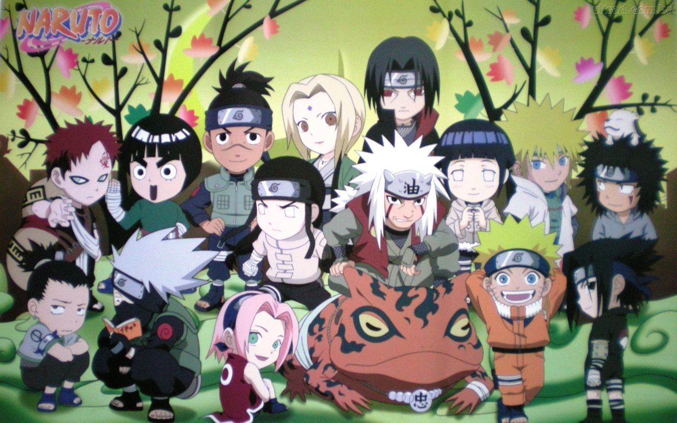 1370x860 Naruto and Friends Wallpaper Free Naruto and Friends Background, Desktop