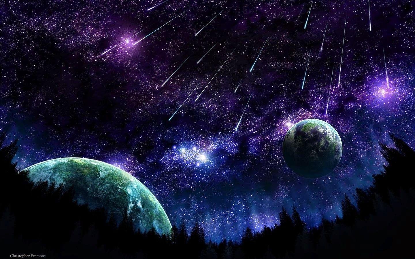 1440x900 Trippy Space Wallpaper. Outer, Desktop