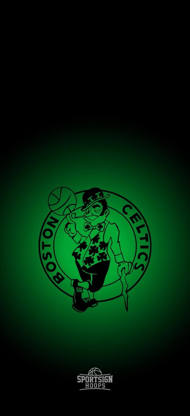 640x1410 phone wallpaper for the Celtics, Phone