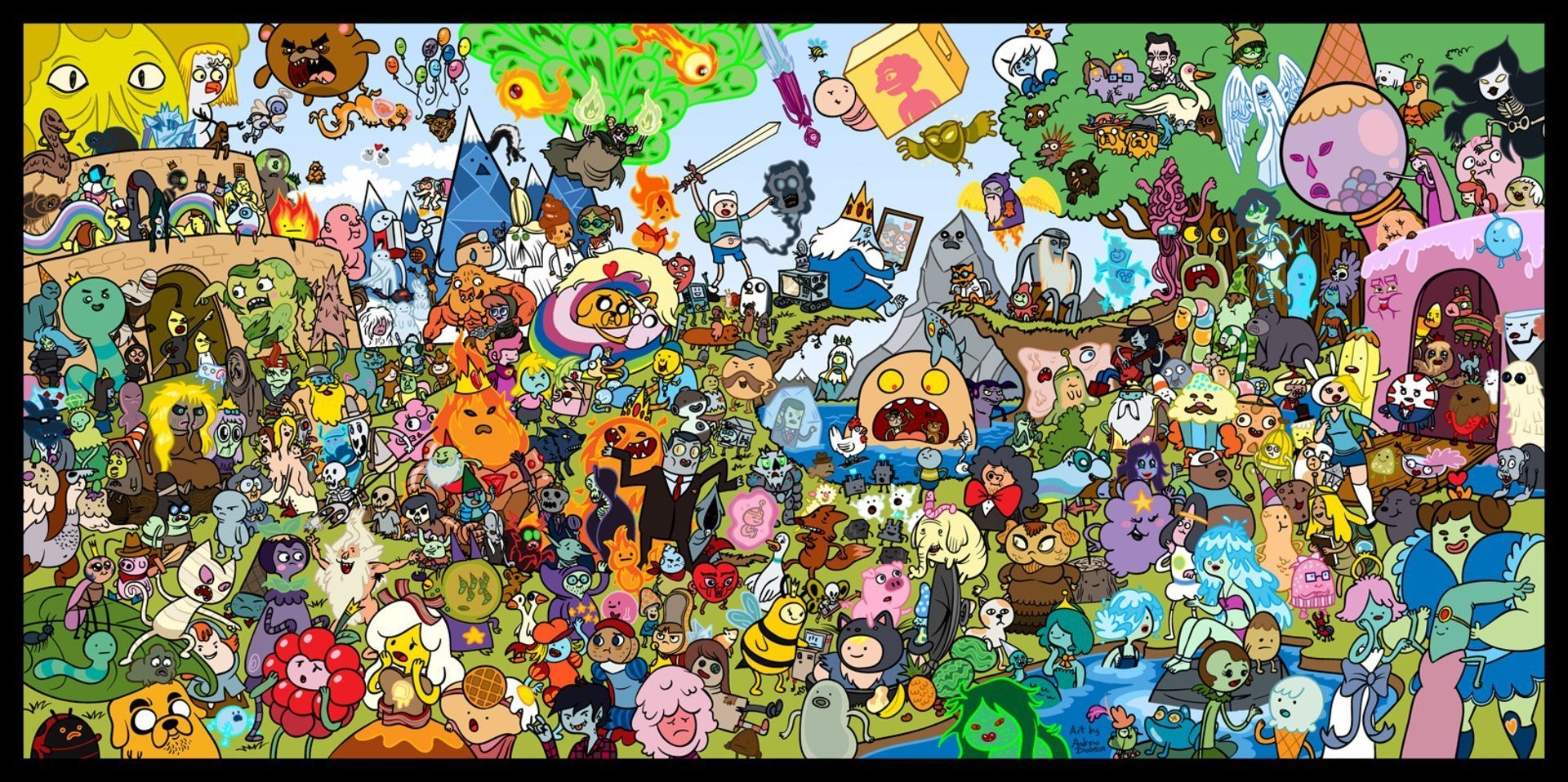 1920x960 Adventure Time Laptop Wallpaper Free Adventure Time Laptop Background, Dual Screen