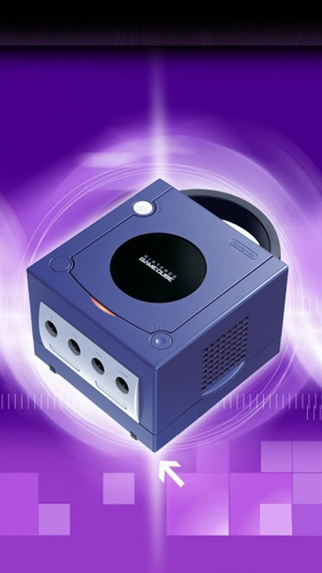 1080x1920 Nintendo purple gamecube wallpaper, Phone