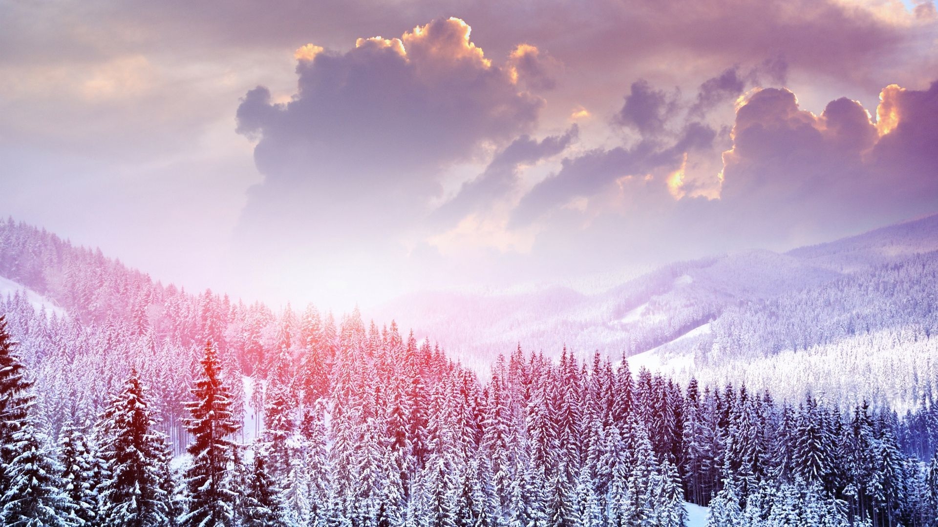 1920x1080 Winter Clouds Desktop Wallpaper Free Winter Clouds Desktop Background, Desktop