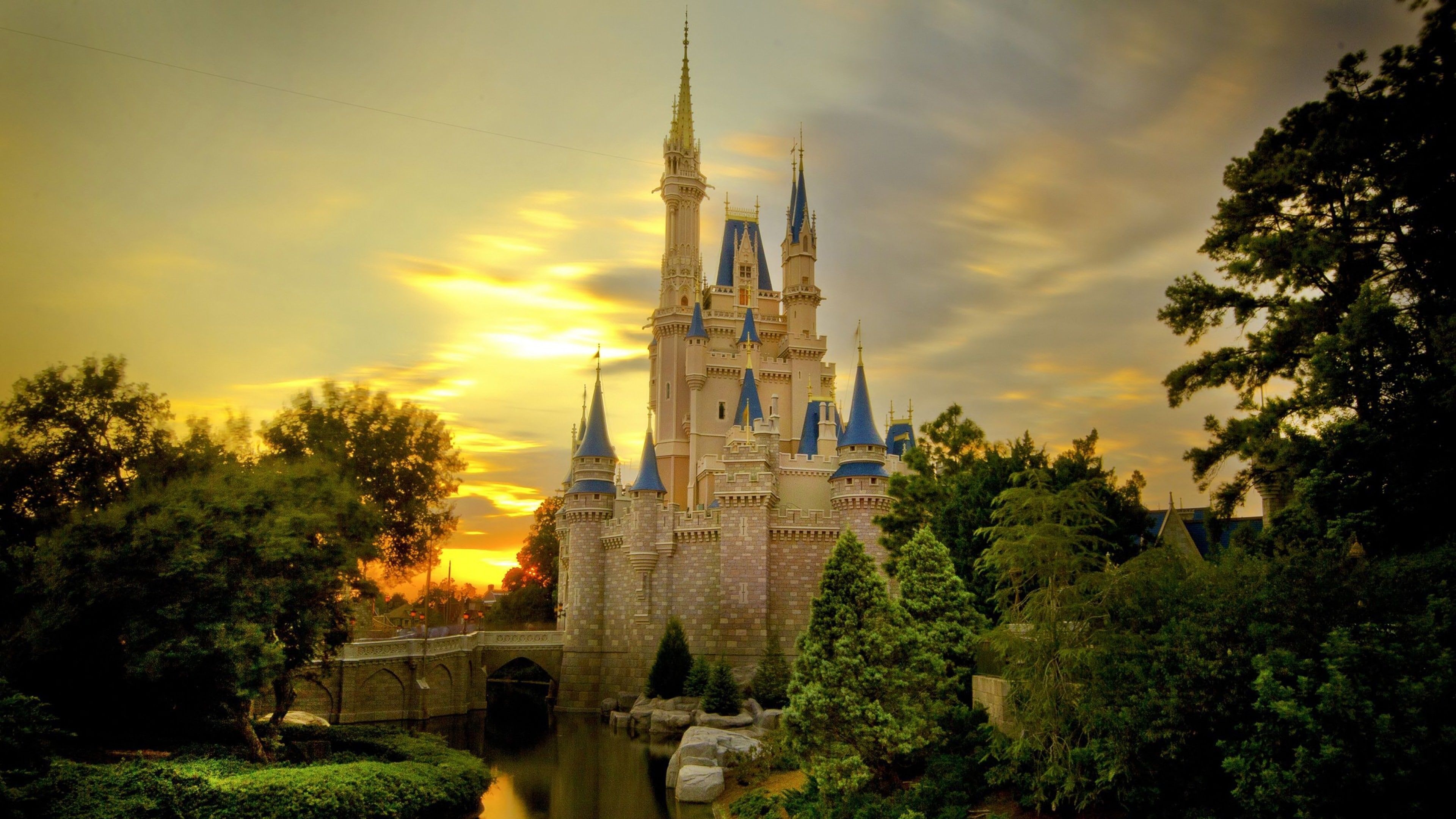 3840x2160 white concrete cathedral #castle Walt Disney World Resort K #wallpaper #hdwallpaper #desktop. Castle, Cinderella castle, World wallpaper, Desktop