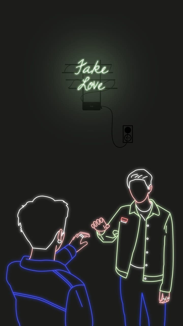 720x1280 ????BTS Fake Love Lockscreendiscovered by ????Lamico????, Phone