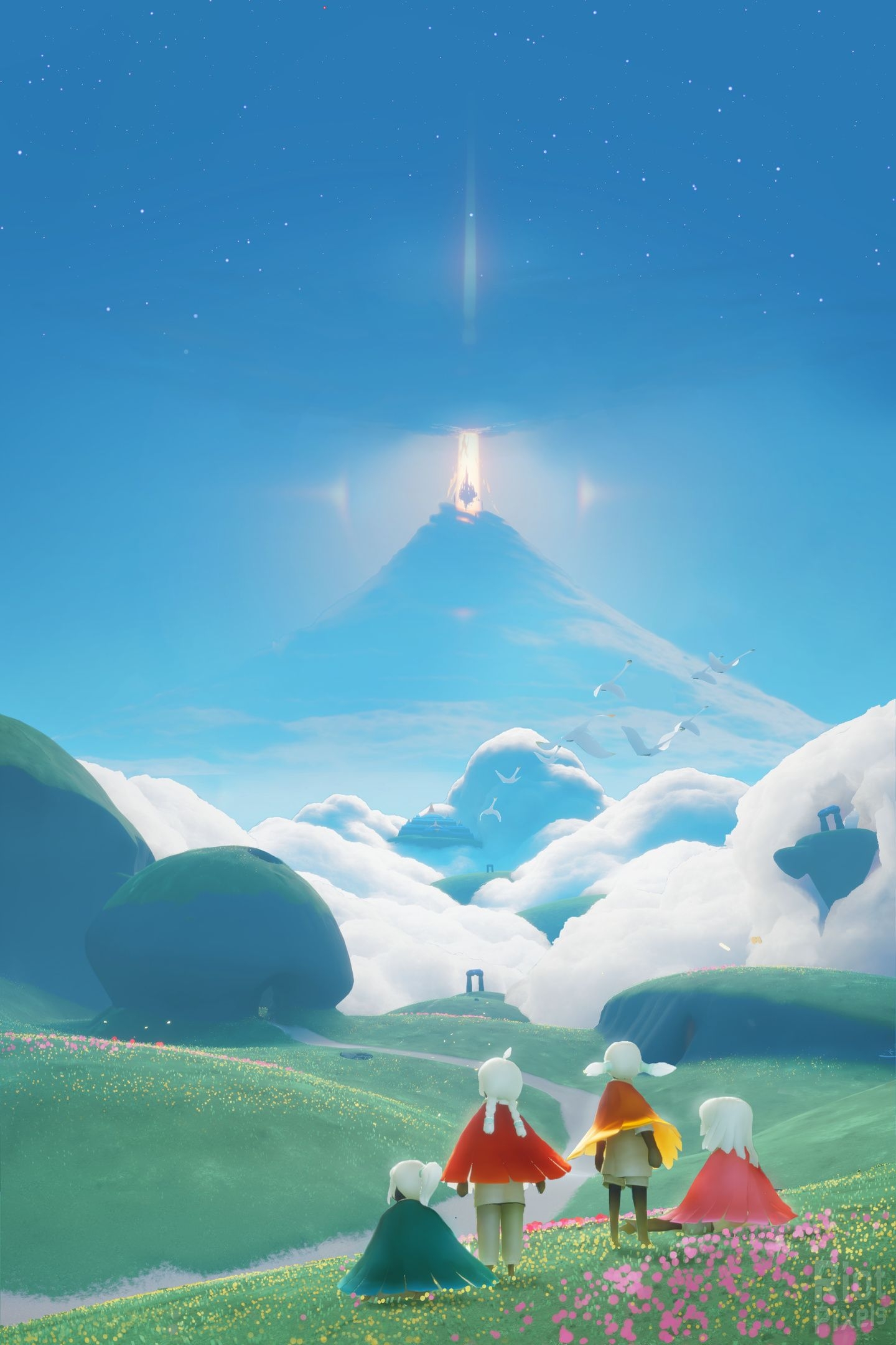 1440x2160 Sky: Children of the Light artworks at Riot Pixels, Phone