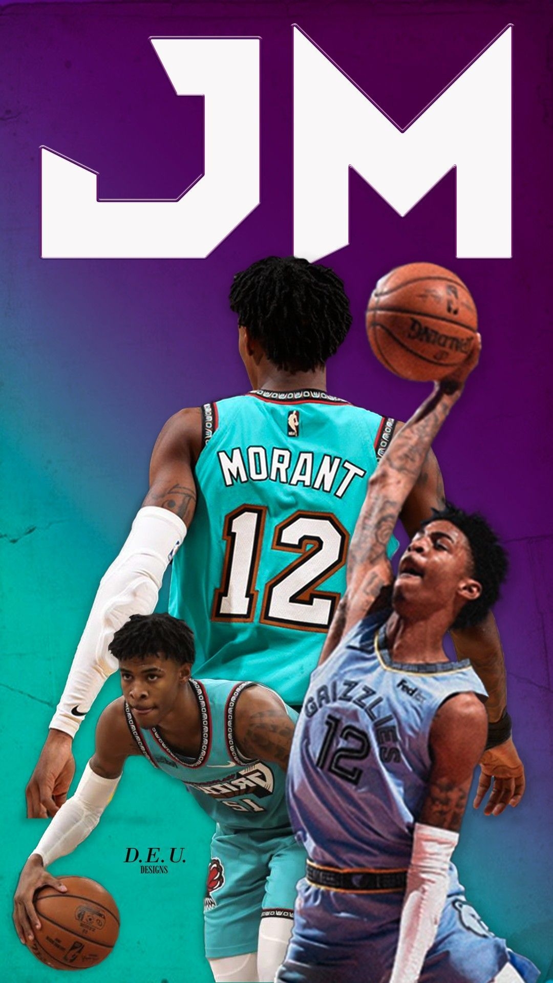 1080x1920 JA MORANT Wallpaper. Basketball players nba, Nba picture, Basketball wallpaper, Phone