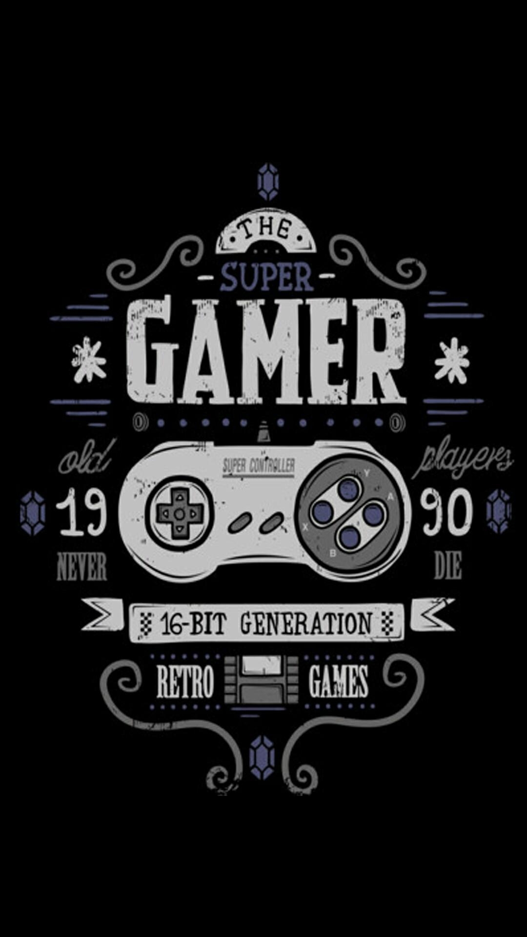 1080x1920 retro gaming wallpaper, Phone