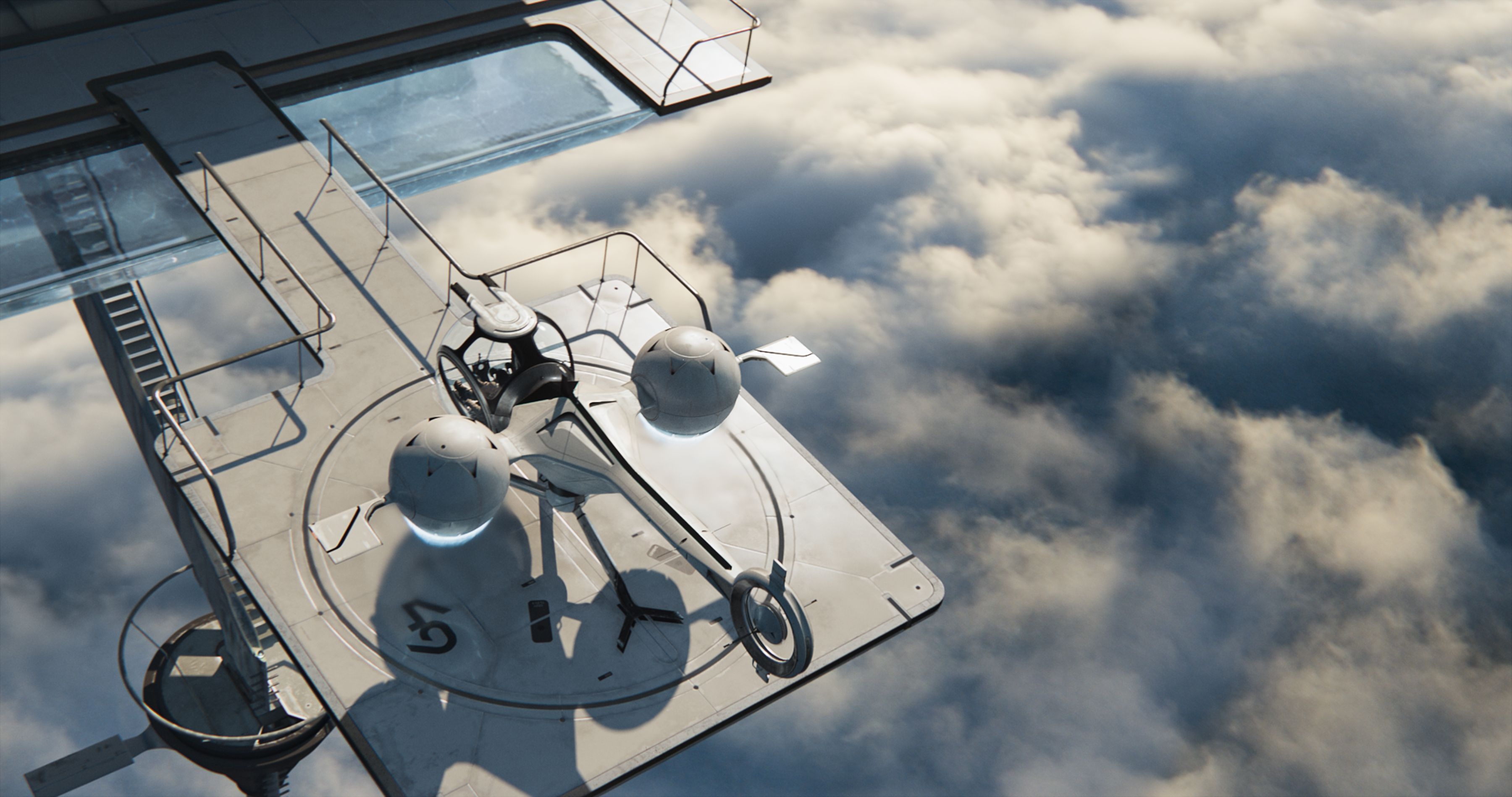 3600x1900 Hi Res OBLIVION Image Featuring Tom Cruise, Olga Kurylenko, Desktop