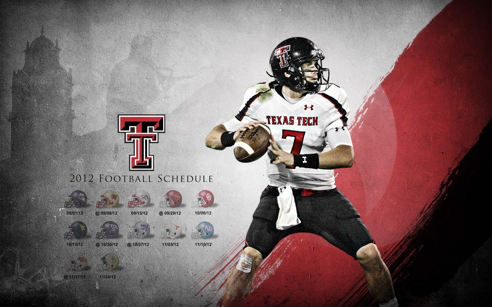 1600x1000 Texas Tech 2012 Football Schedule Paint Design, Desktop