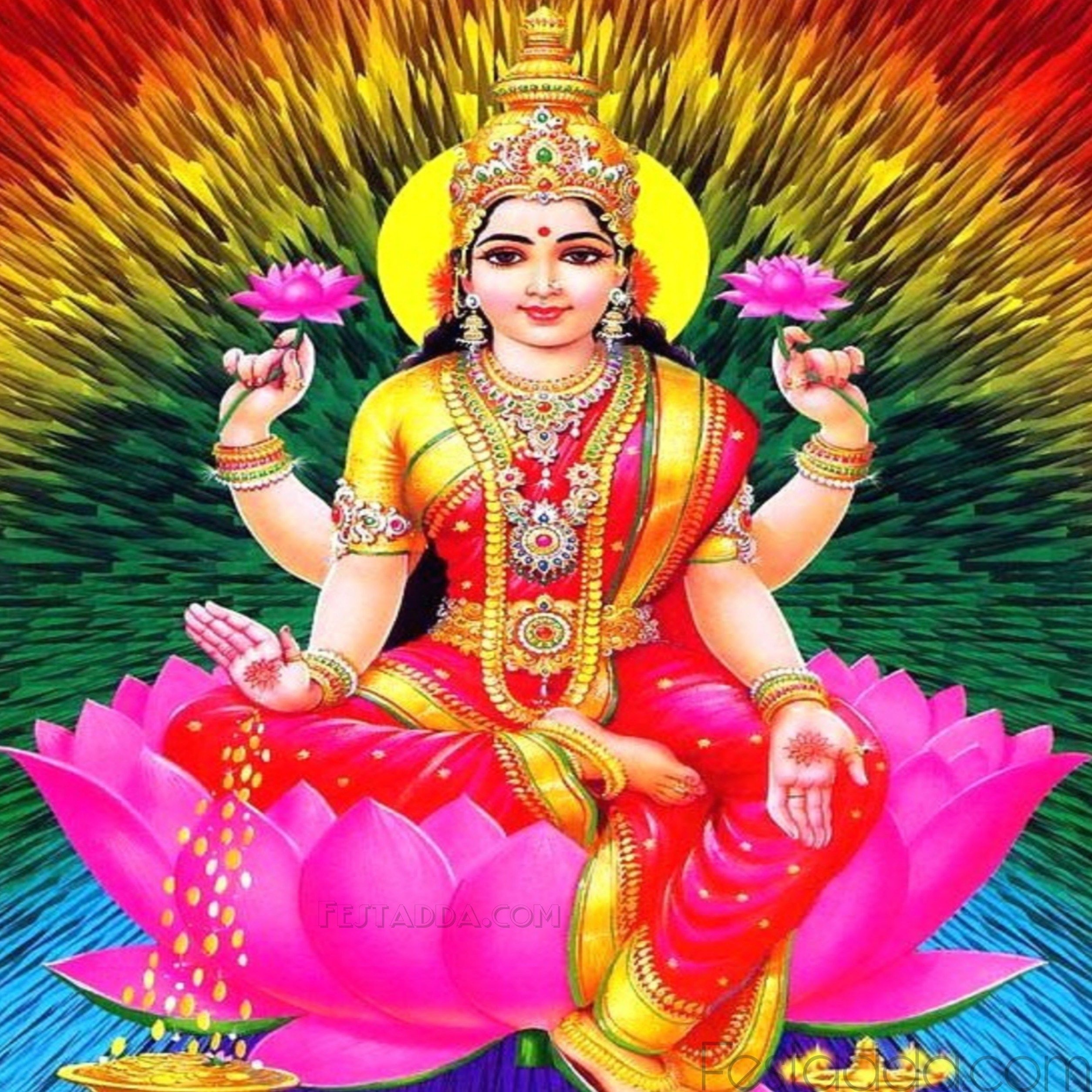 2510x2510 Lakshmi Devi Image HD Wallpaper 1080P Maa Laxmi Photo Gallery, Phone