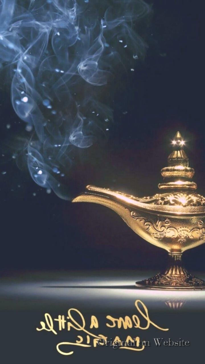 720x1280 iPhone Wallpaper Disney Characters- Genie lamp Aladdin wallpaper, Phone