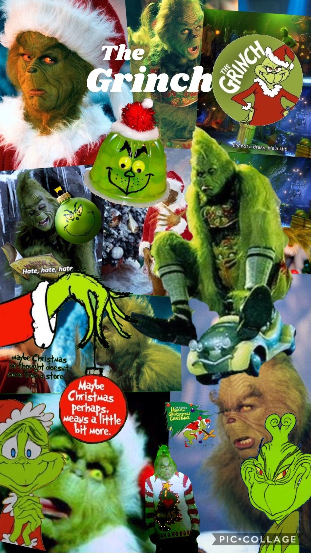 1020x1800 The Grinch wallpaper. Grinch, Wallpaper, Christmas, Phone