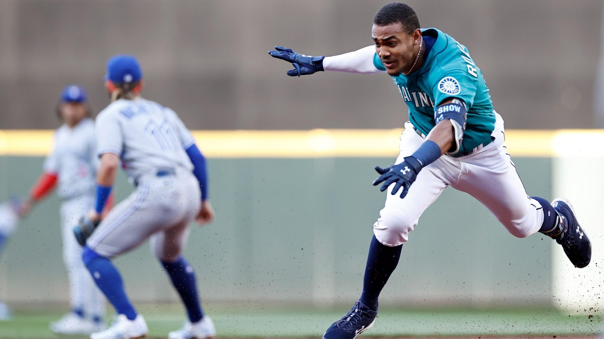 1920x1080 Mariners troll rookie star Julio Rodriguez for stumble, swim move vs. Blue Jays. Sporting News Canada, Desktop