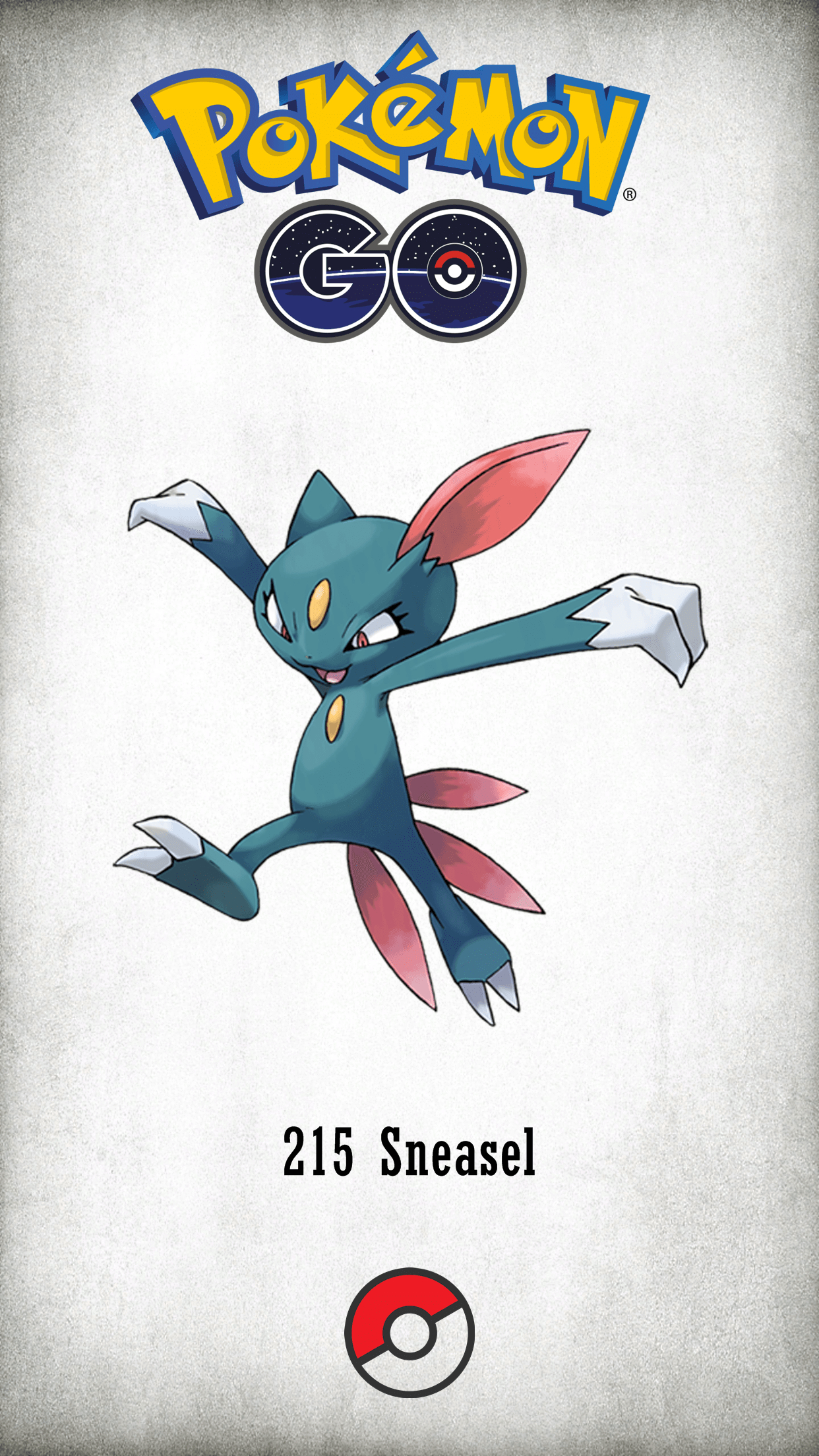 1250x2210 Character Sneasel, Phone