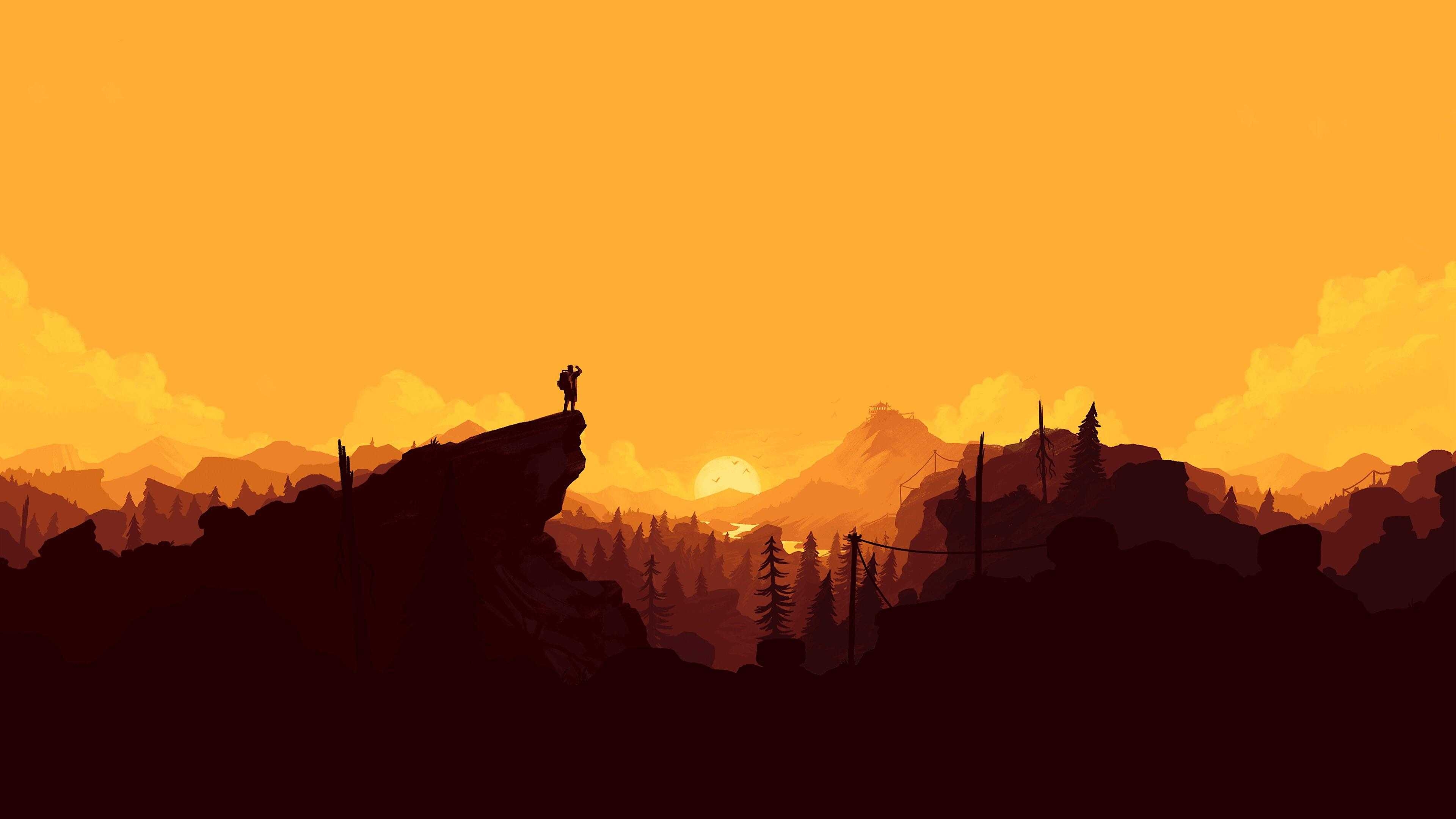 3840x2160 4K Firewatch Wallpaper Free HD Wallpaper, Desktop