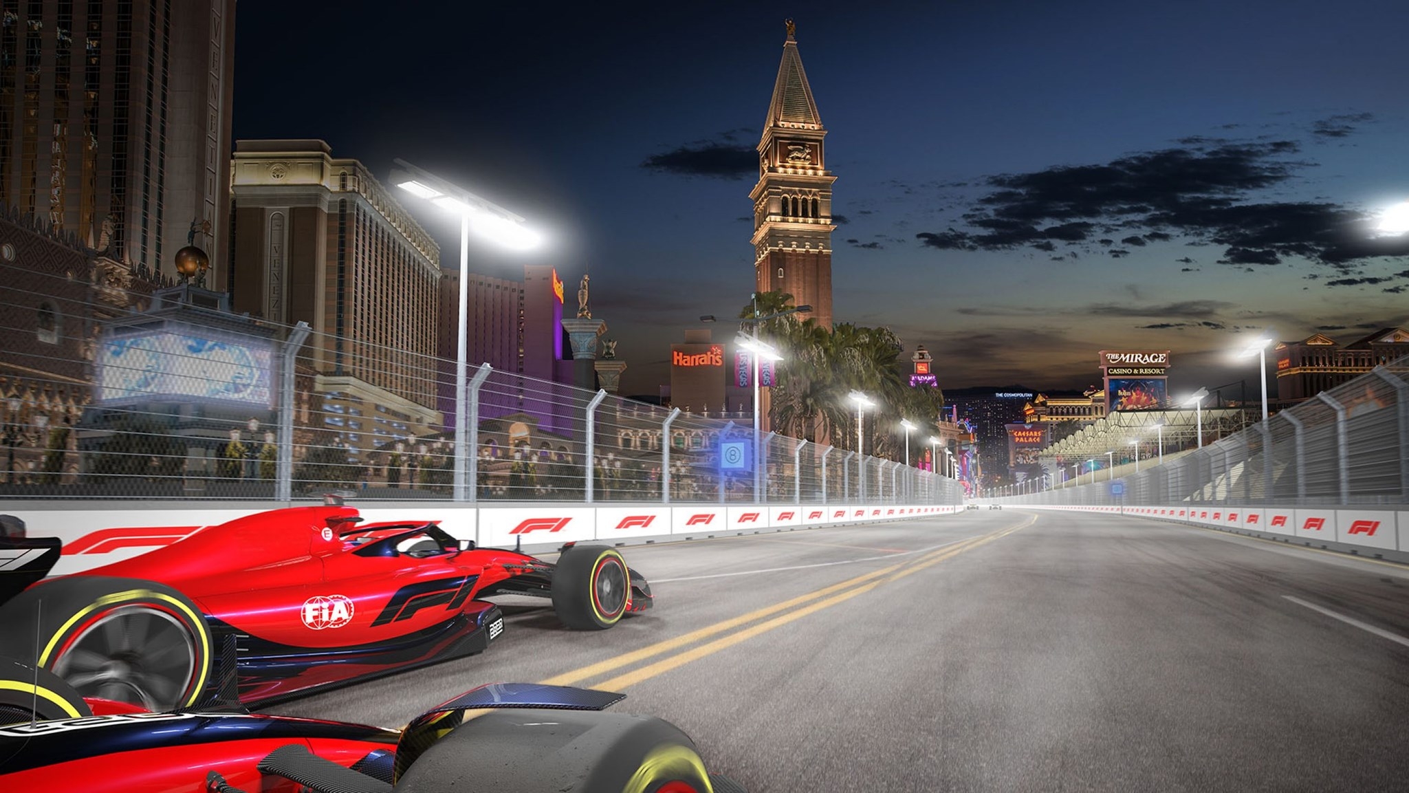 2050x1160 Photo gallery: preparations continue for 2023 F1 Las Vegas GP (updates as of October), Desktop