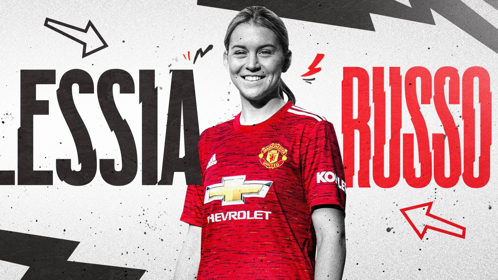 1920x1080 Man Utd Women announce signing of England international Alessia Russo, Desktop