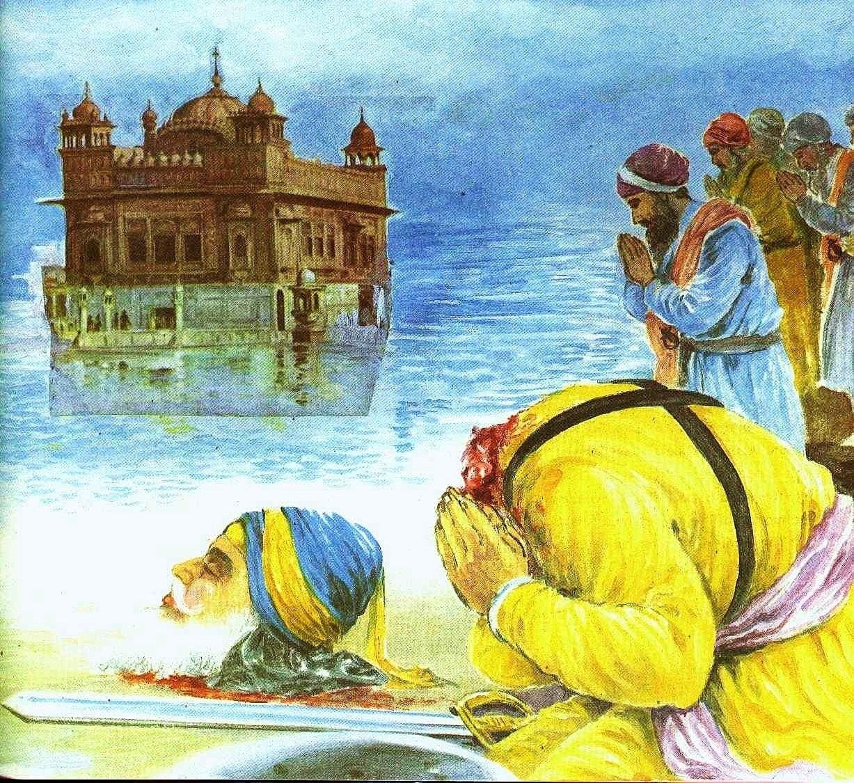 1230x1130 Sikh Paintings, Desktop