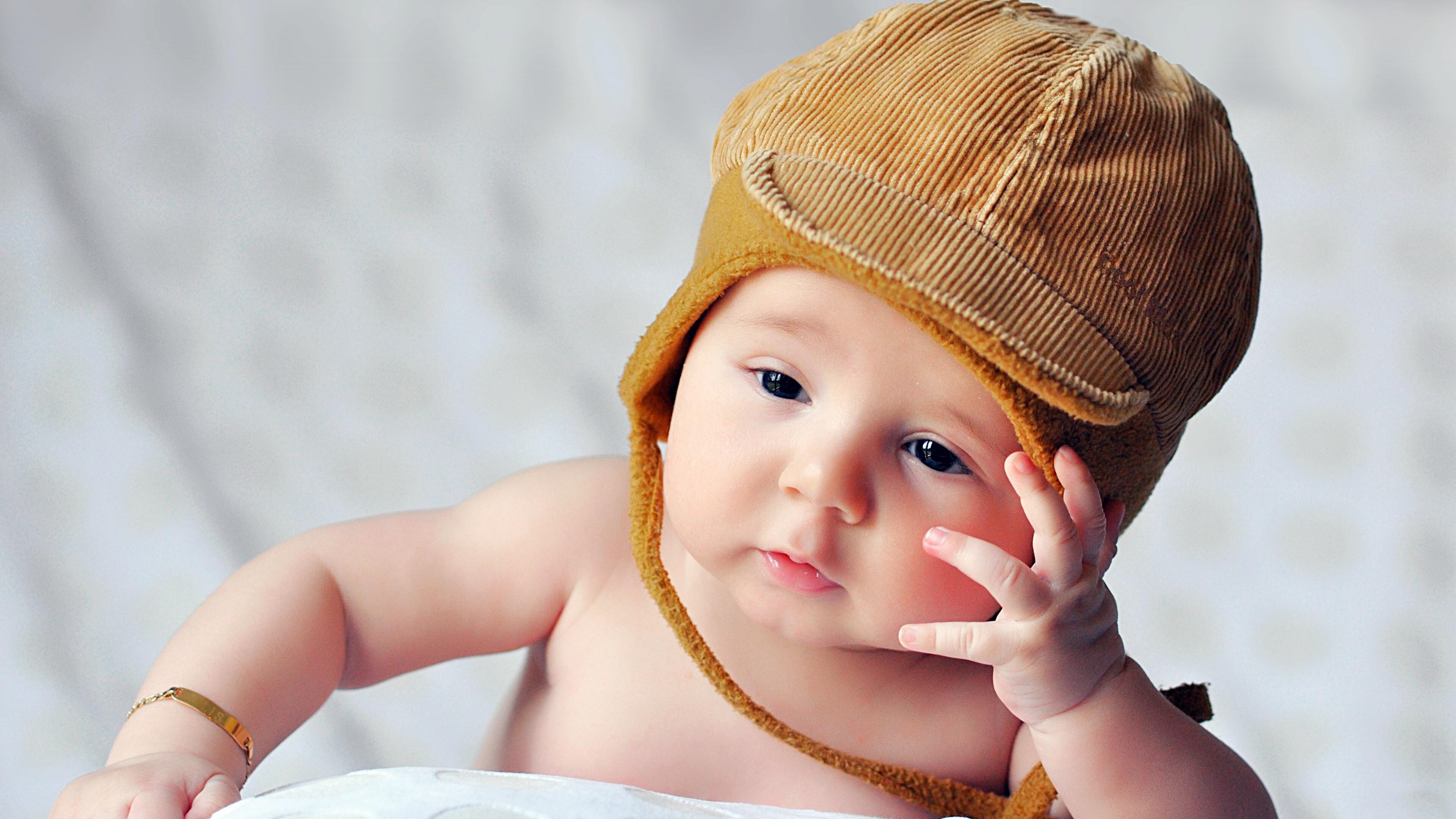 3840x2160 Cute Baby 4K Wallpaper, Desktop