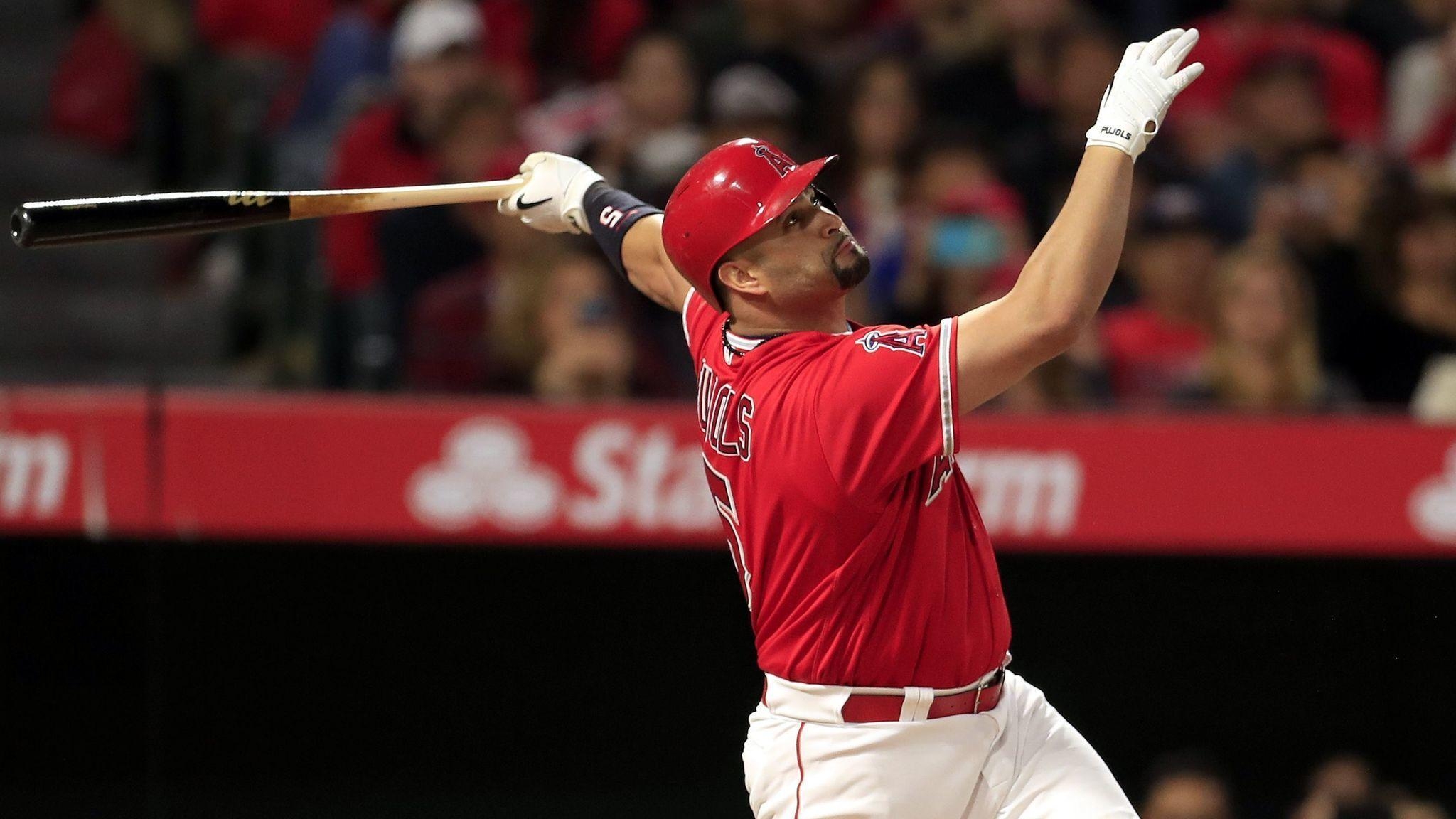 2050x1160 Angels' Albert Pujols is on the verge of hitting his 600th home, Desktop