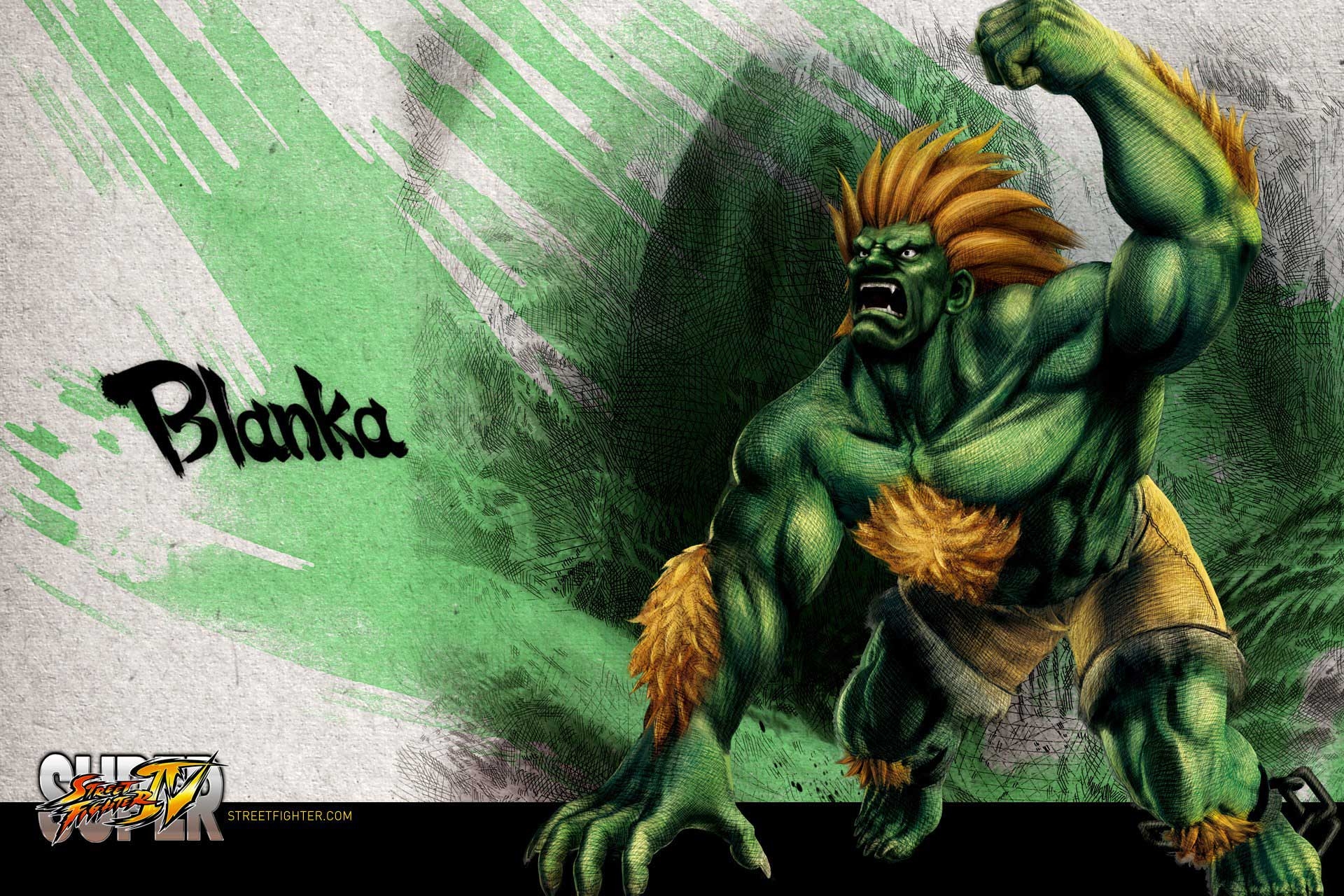 1920x1280 Super Street Fighter IV Blanka Wallpaper. HD Wallpaper, Desktop