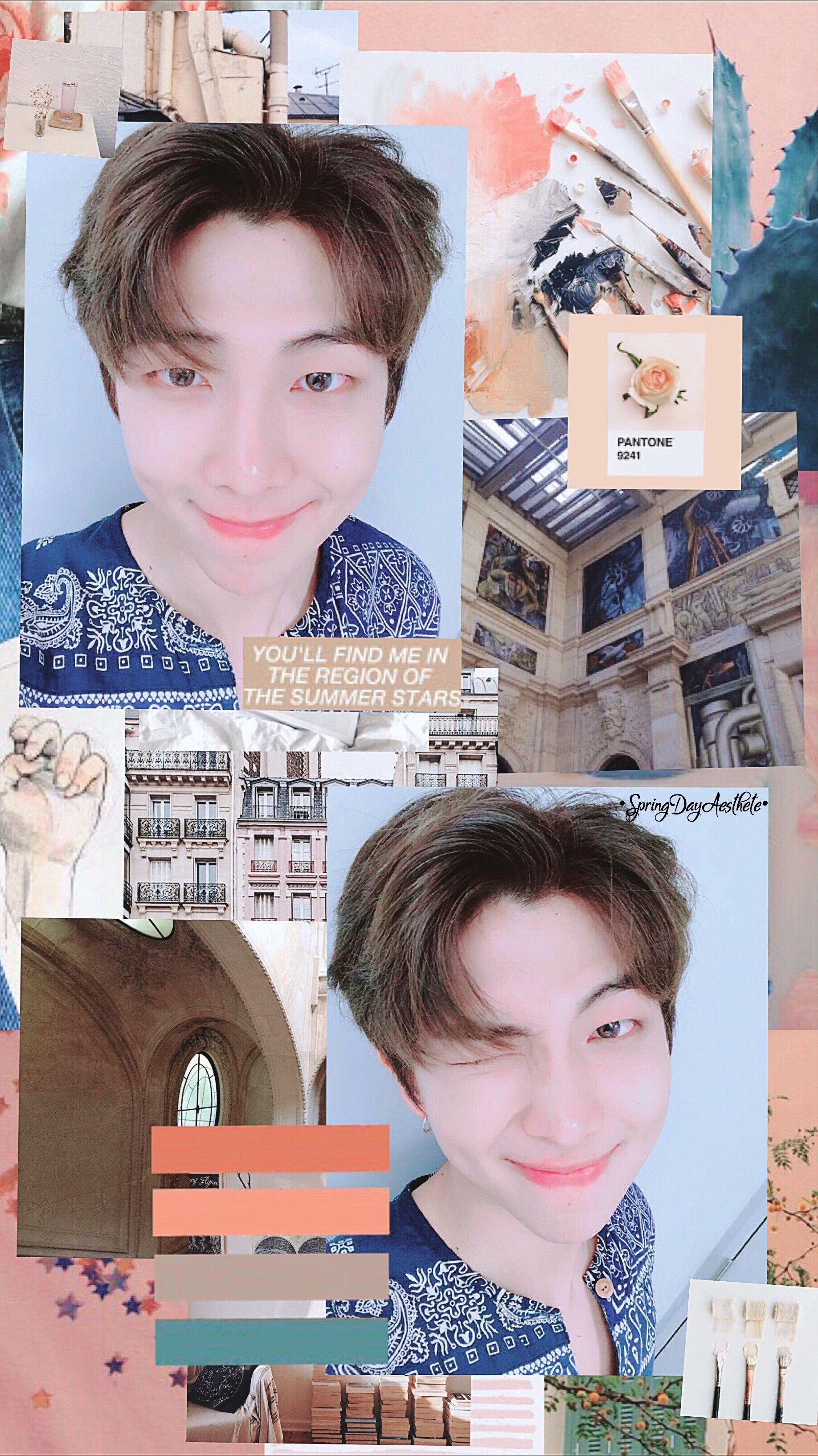 1840x3270 Namjoon Lockscreen Edit.. #namjoon #rm #jin #seokjin #suga #yoongi, Phone