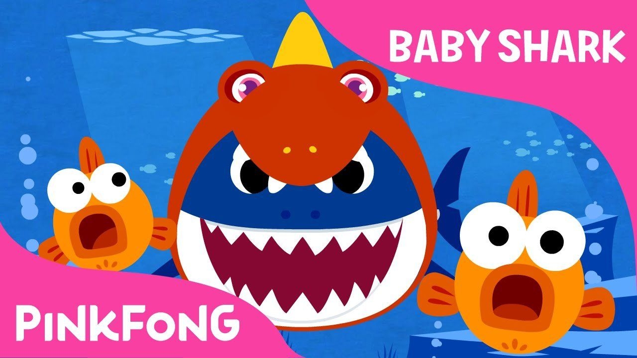 1280x720 Free download Baby Shark Wearing a Dinosaur Costume Animal Songs [] for your Desktop, Mobile & Tablet. Explore Baby Shark Pinkfong Wallpaper. Baby Shark Pinkfong Wallpaper, Shark Wallpaper, HD Shark Wallpaper, Desktop