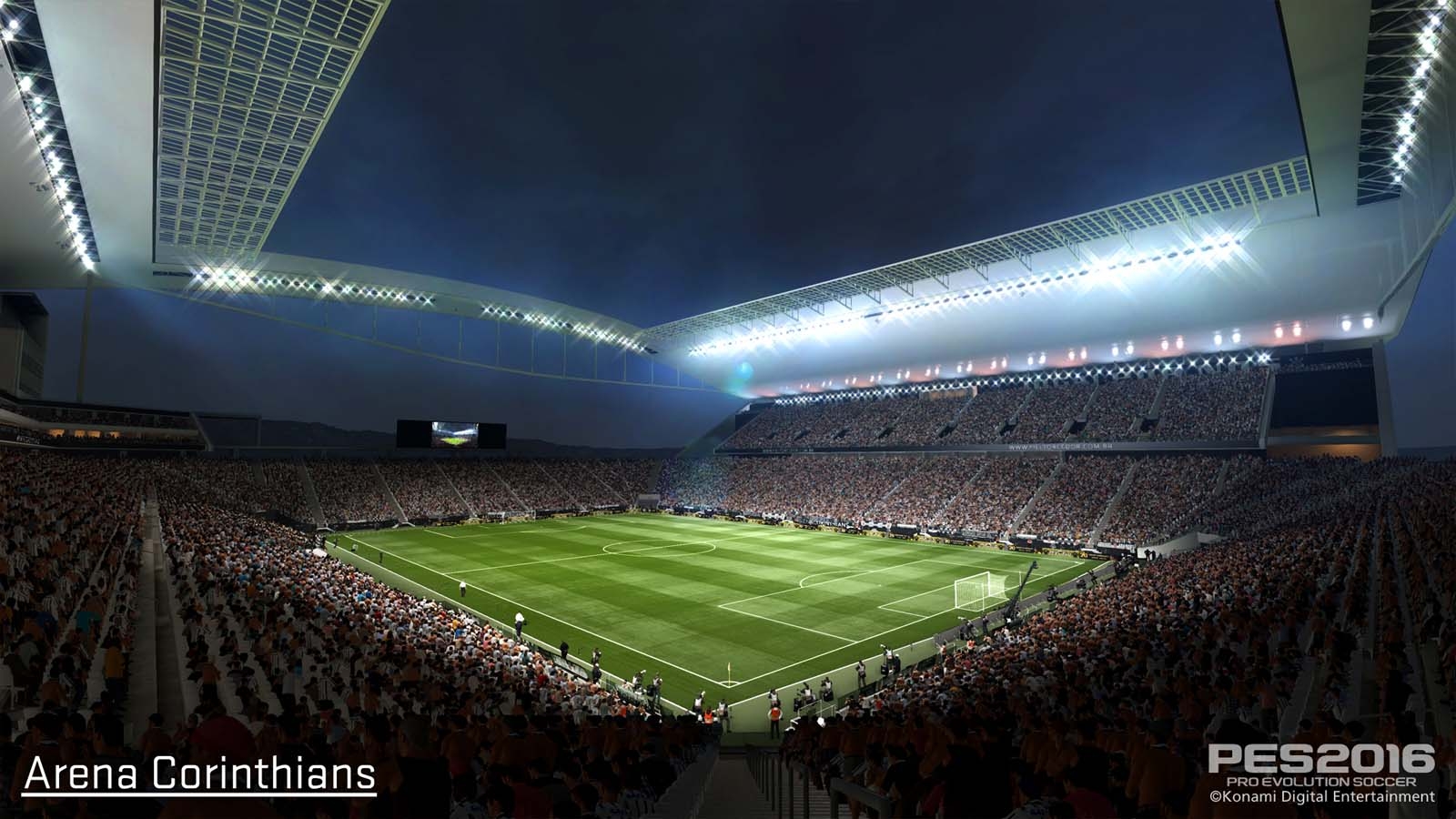 1600x900 Arena Corinthians. PES 2020 All.gamesatlas.com, Desktop