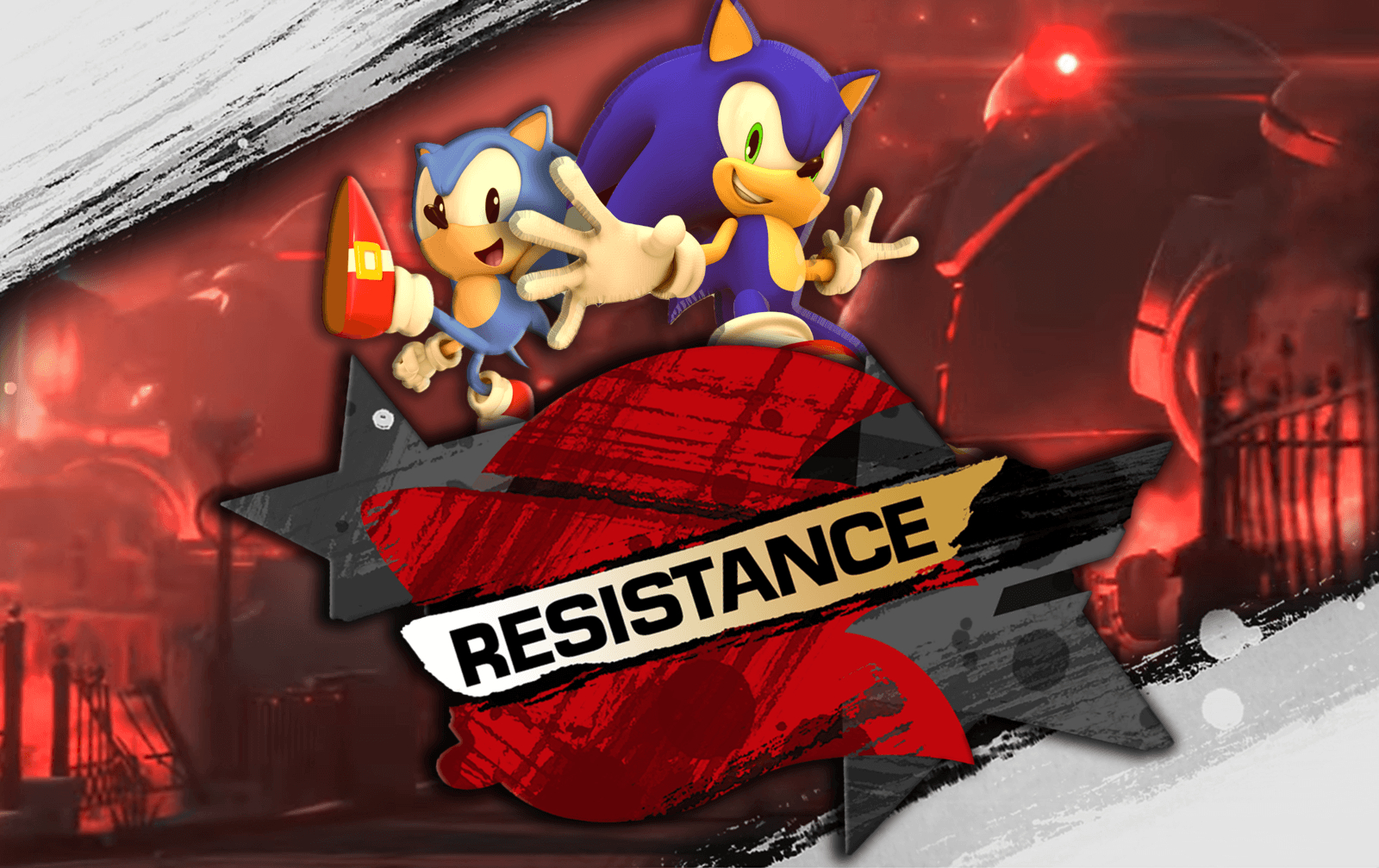 1600x1010 Sonic Forces Wallpaper (Sonic and Classic Sonic), Desktop