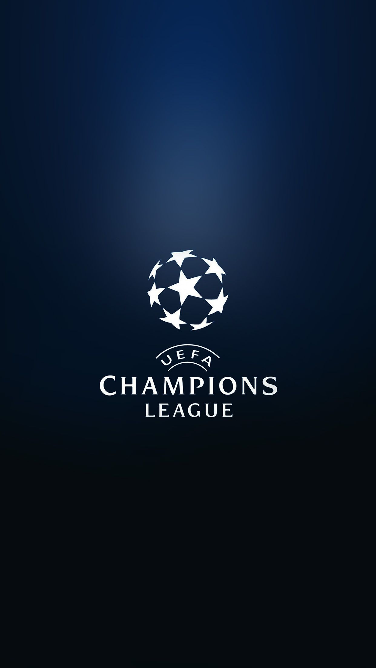 1250x2210 iPhone X wallpaper. champions league europe logo soccer art illustration, Phone