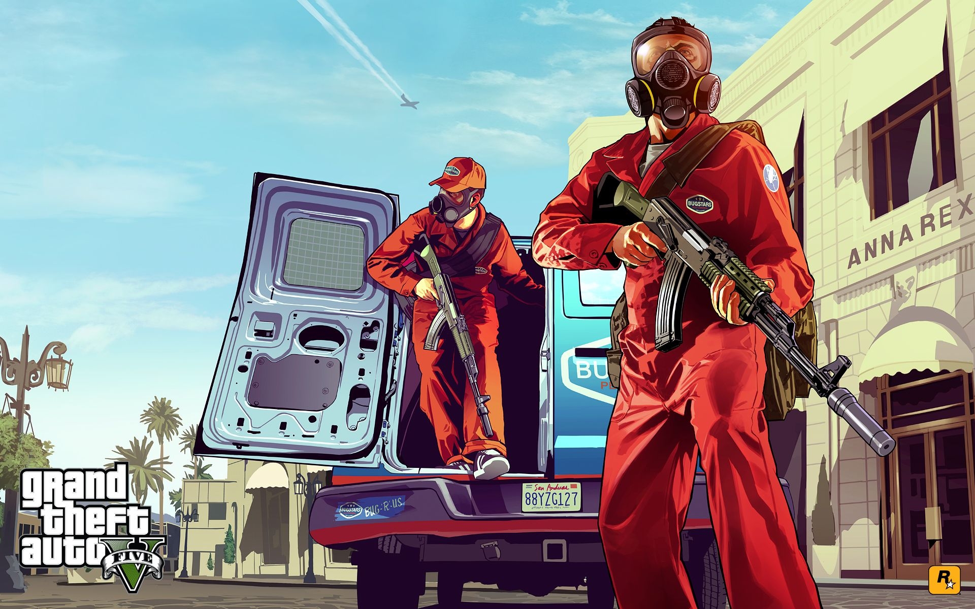 1920x1200 Rockstar Introduces Michael, Trevor & Franklin as Stars of GTA V, Desktop