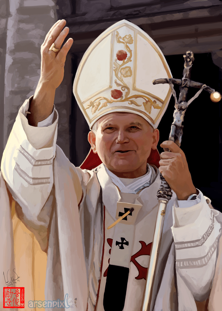 760x1060 Pope John Paul Ii Wallpaper, Phone