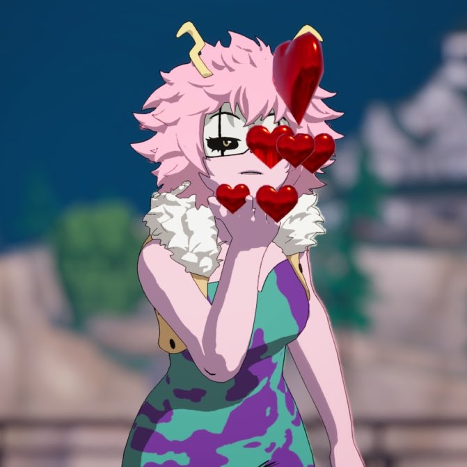 680x680 Mina Ashido Fortnite wallpaper, Phone