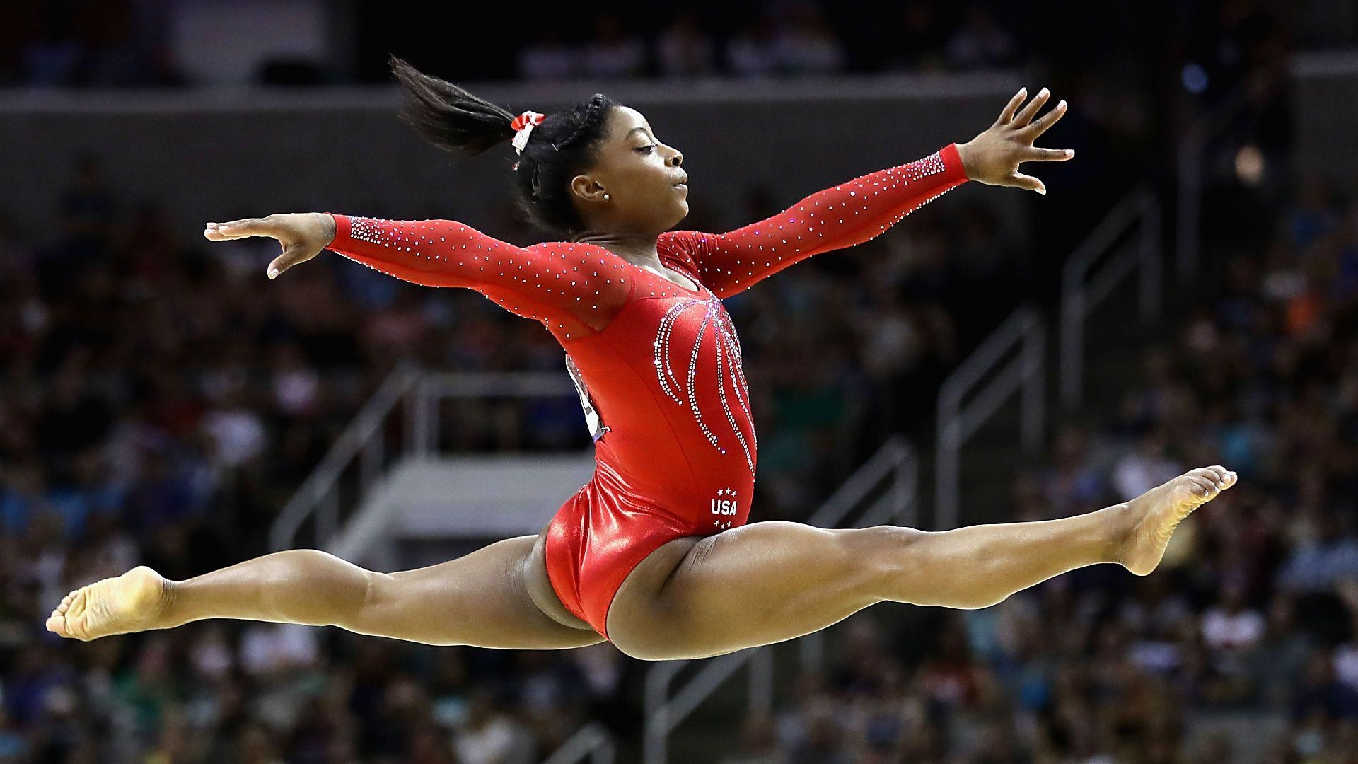 1920x1080 Simone Biles could be greatest women's gymnast ever, NBC's Bob, Desktop