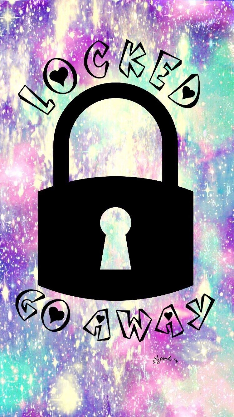 750x1340 Locked Go Away Hipster Galaxy Wallpaper Lockscreen Lock, Phone