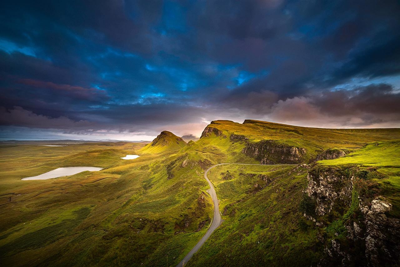 1280x860 Picture Scotland Isle of Skye Inner Hebrides Nature Mountains, Desktop