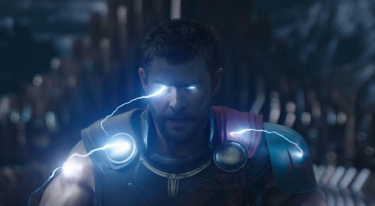 1280x710 Thor Ragnarok Lightning Eyes Wallpaper, Desktop