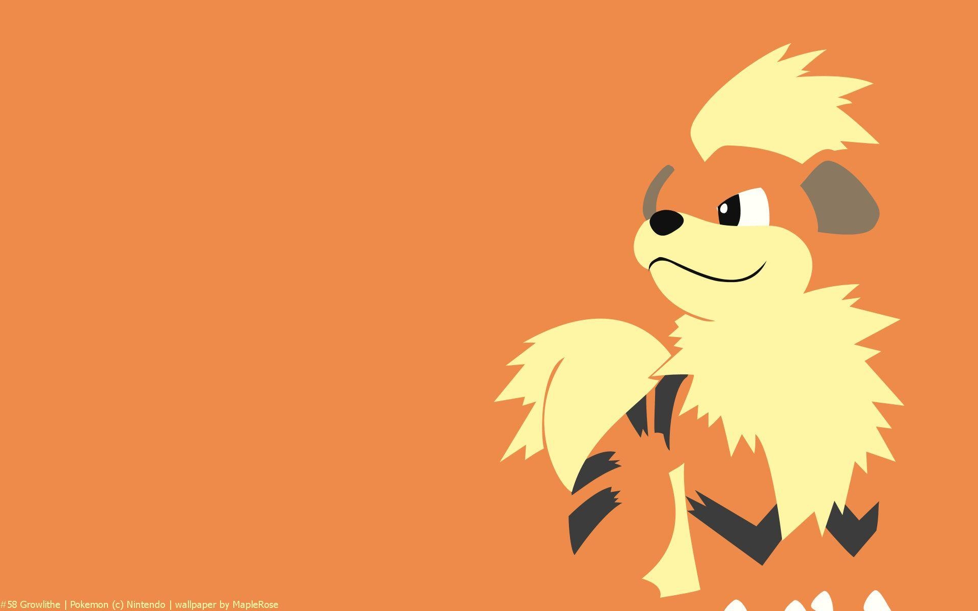 1920x1200 Growlithe Pokemon HD Wallpaper HD wallpaper, iPhone, Desktop