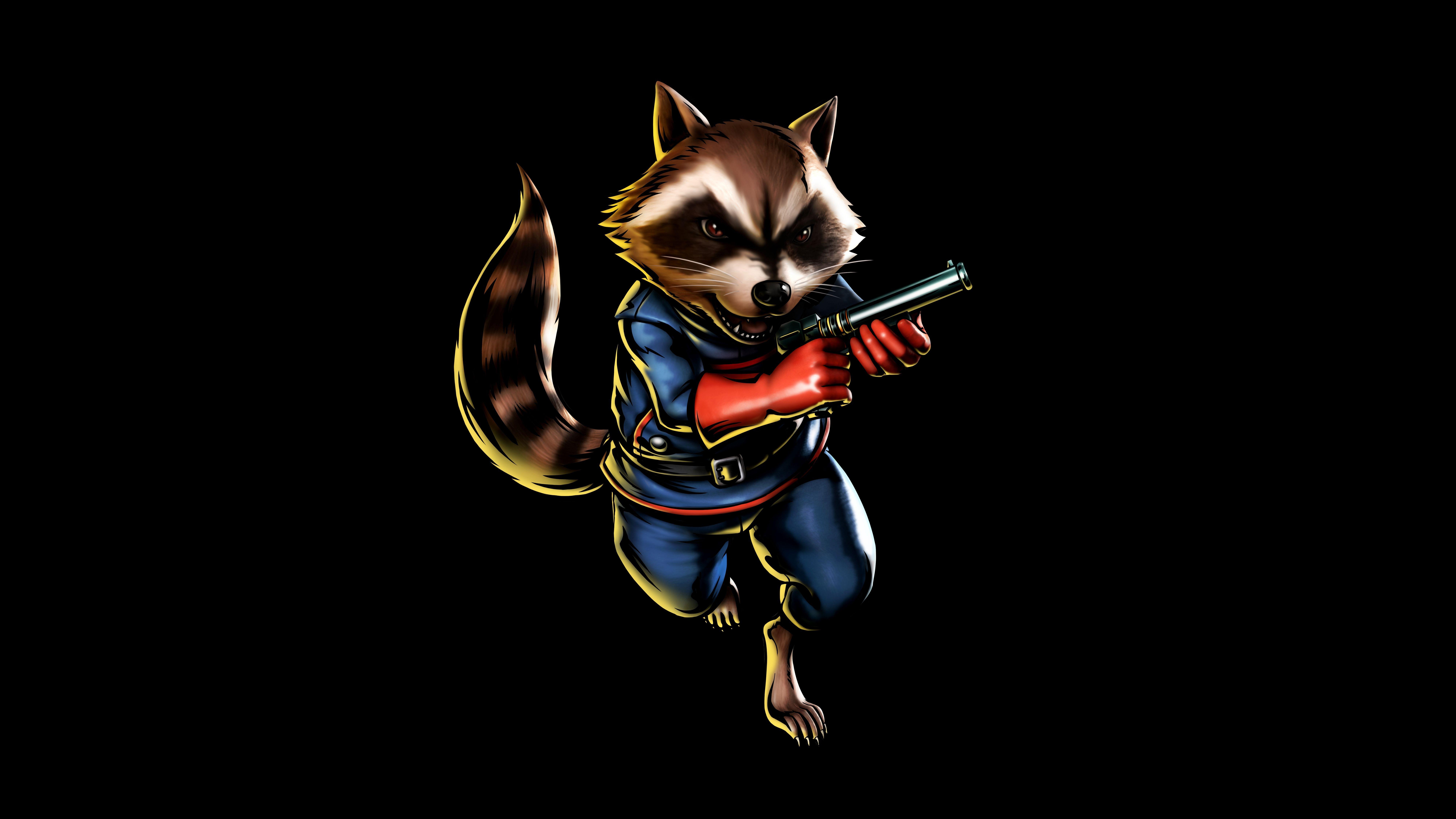 8000x4500 Rocket Raccoon HD Wallpaper, Desktop